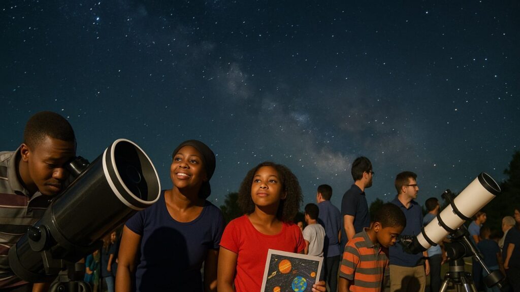 Nigeria Joins Global Star Party with Public Stargazing Events and Telescope Demos – April 2025