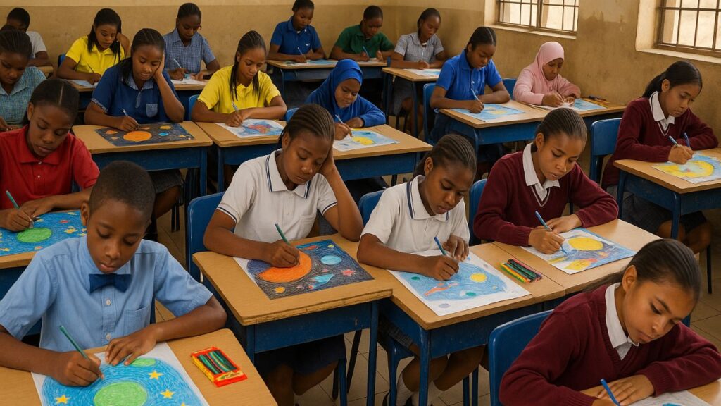 Elementary and High School Students Participate in Astro Art Contest Nationwide