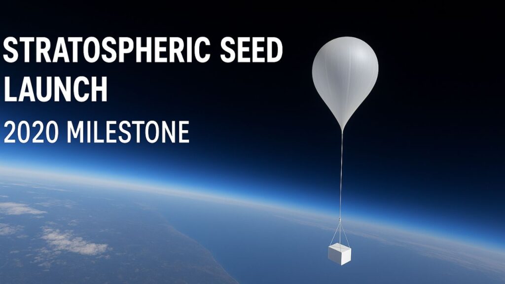 Stratospheric Seed Launch Project Takes Nigerian School to Edge of Space – 2020 Milestone