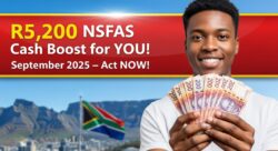 R5,200 NSFAS Student Allowance September 2025 – Urgent Funding Update for All SA Learners