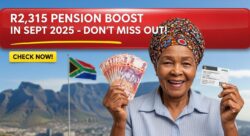 Pensioners Rejoice: SASSA Old Age Grant Payment of R2,315 Scheduled for September 2025 – Check Now
