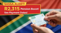SASSA Payments September 2025: R2,315 Pension, R560 Child Support, R1,250 Foster