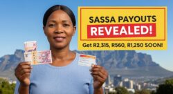 SASSA September 2025 Provincial Payment Schedule – Exact Dates for R2,315, R560, and R1,250 Grants Announced