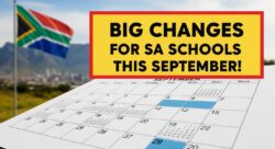 South African Schools Release Updated Calendar for September