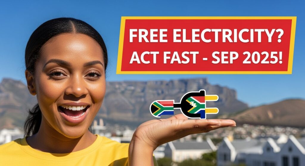 South Africans Told to Apply for Free Basic Electricity in September 2025