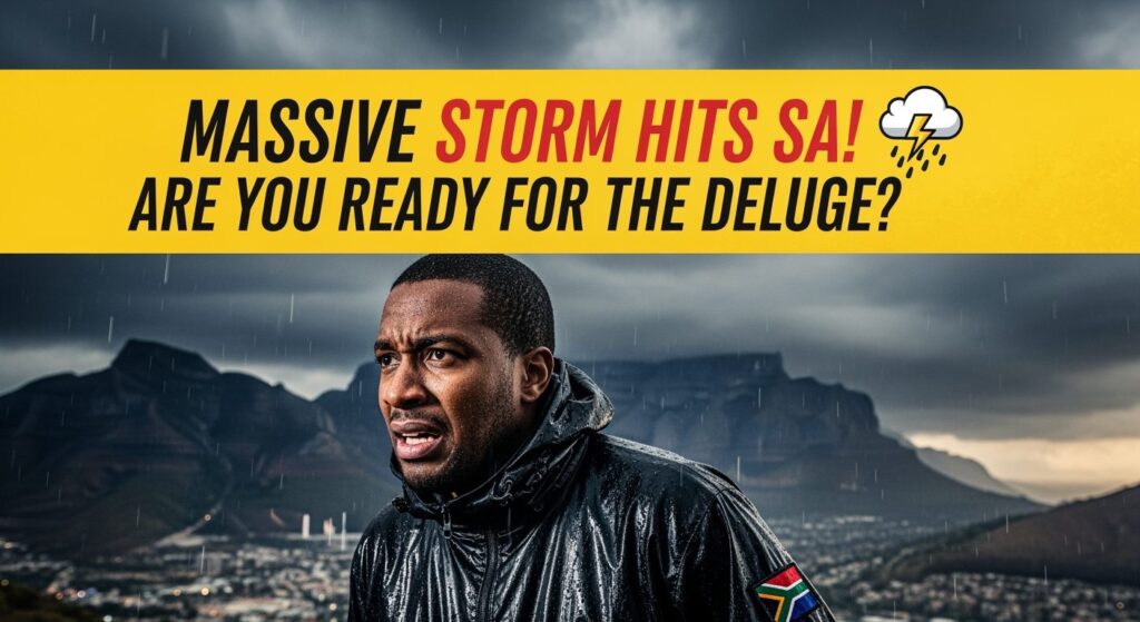 Severe Storm Alert – South Africans Told to Prepare for Heavy Rains