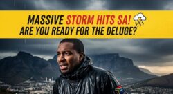 Severe Storm Alert – South Africans Told to Prepare for Heavy Rains